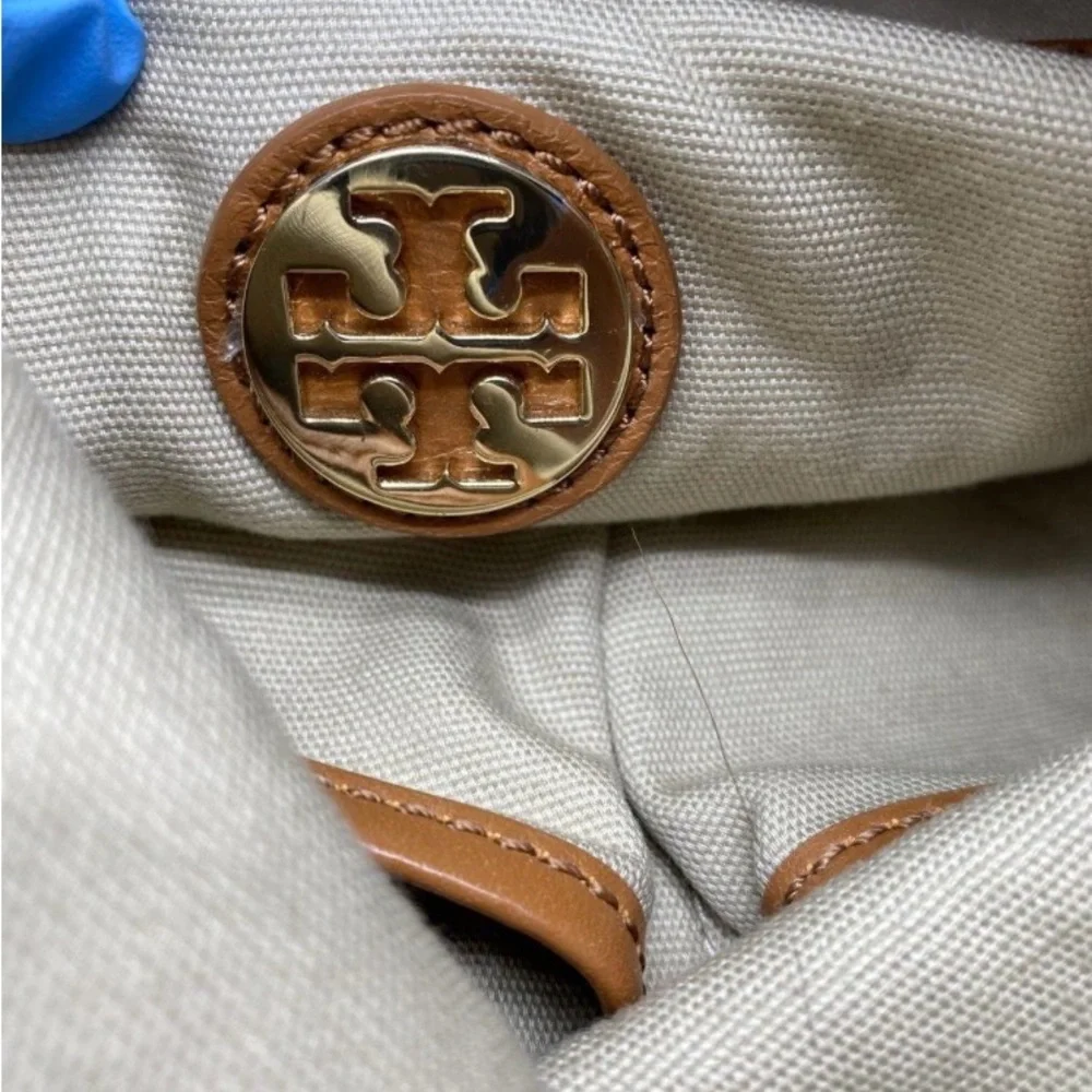 🛑 1 hour sale. Tory Burch Tan Leather Crossbody Bag, wear multiple ways - Picture 11 of 14